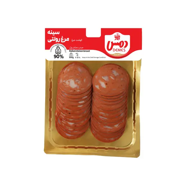 رولت سینه مرغ ۹۰٪